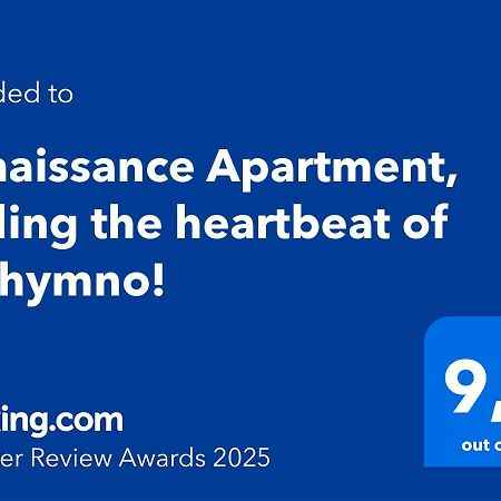 Renaissance Apartment, Feeling The Heartbeat Of Rethymno! Екстериор снимка